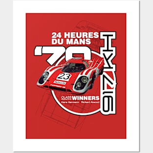 Retro Le Mans 24 Hours T-Shirt - 917 KH Design Posters and Art